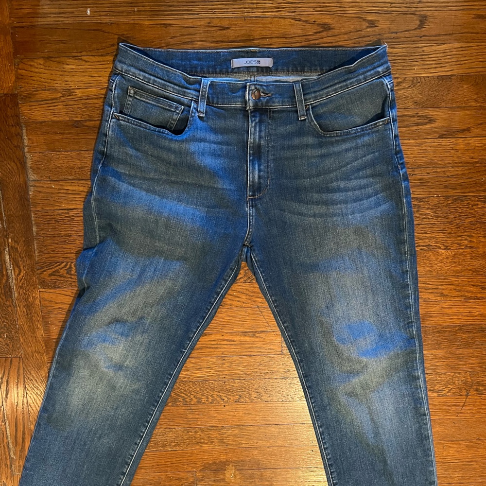 Joe's Jeans Blue Slim Fit Denim with Distressed Details